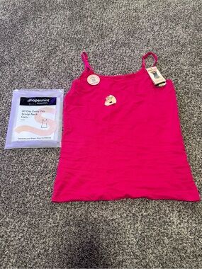 Shapermint NWT Hot Pink/Reddish Scoop Neck Cami - Adjustable Straps